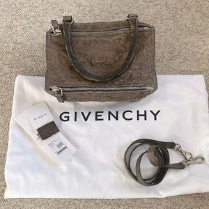 Givenchy Pandora small taupe handbag